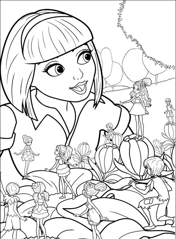 Barbie przedstawia Calineczkę #24