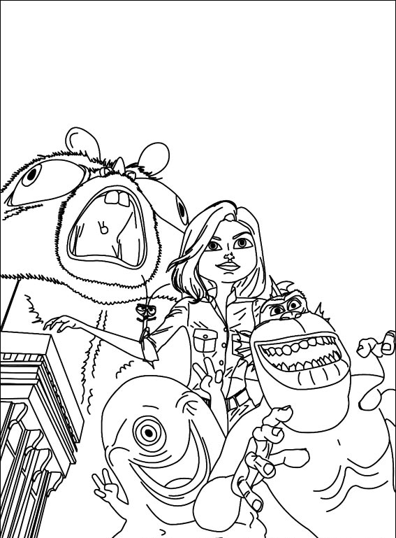 Potwory kontra obcy #3