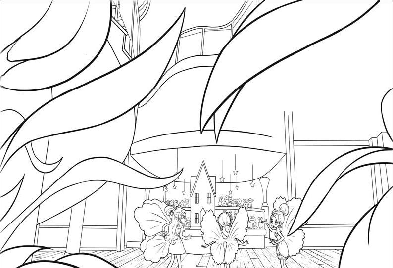 Barbie przedstawia Calineczkę #4