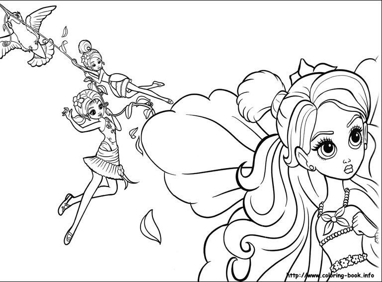 Barbie przedstawia Calineczkę #15