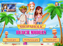 Zakupoholiczki na plaży