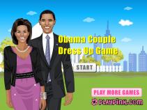 Prezydent Obama z małżonką