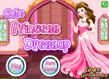 Piękna księżniczka - Ubieranka