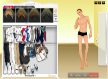 Przystojny młodzieniec