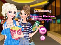 Elsa i Anna w kinie