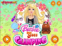 Barbie na campingu
