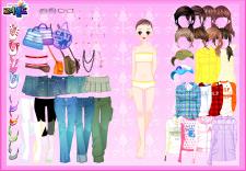 Skromna dziewczyna na zakupy