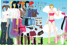 Wiosenna dziewczynka