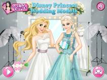 Księżniczki na ślubnej sesji