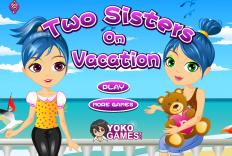 Siostrzyczki na wakacjach