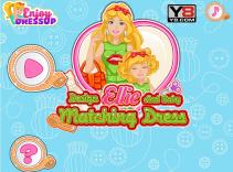 Ellie i córka u krawcowej