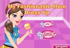 Młoda matka na wycieczce