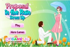 Oświadczyny w deszczu