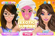 Egzotyczna plażowiczka