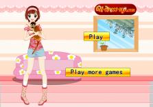 Dziewczynka z małpką