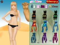 Egipska księżniczka i wielbłąd