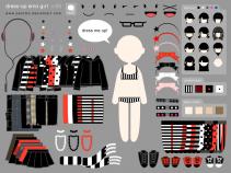 Emo dziewczyna na wieczór