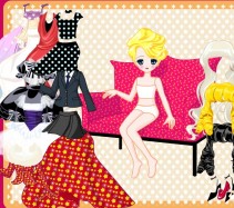 Dziewczynka na kanapie