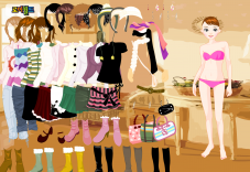 Zimowe wyjście z domu