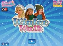 Przyjaciółki - zimowy spacer