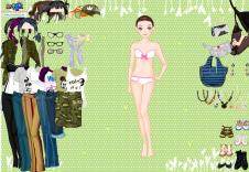 Dziewczynka ze świecącymi oczami