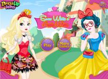 Śnieżka i Apple White