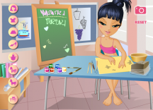 Kreatywna dziewczyna