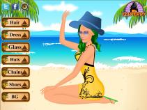 Modna dziewczyna na zakupach