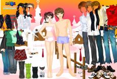 Ubierz zakochaną parę