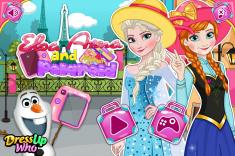 Elsa i Anna - Polaroid