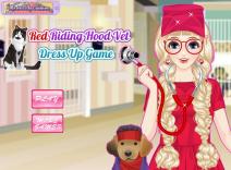 Czerwona Pani weterynarz!