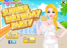 Letnia impreza urodzinowa