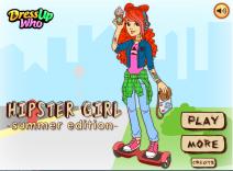 Hipsterka na wakacjach