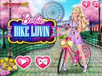 Barbie na rowerze