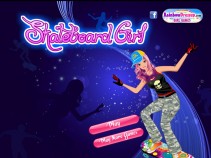 Dziewczyna na deskorolce