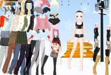 Dress on the winter 3