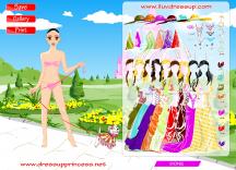 Księżniczka i słodki piesek