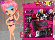 Emo look dla nastolatki