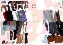 Wieczorny zimowy spacer