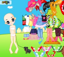 Ubieranka z pieskiem