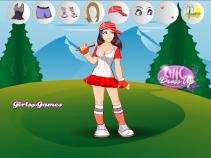 Dziewczyna i baseball