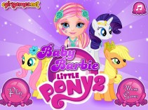 Baby Barbie Little Pony 2