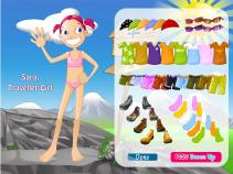 Mała podróżniczka