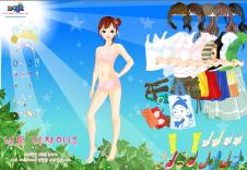 Oświetlona promieniami