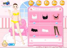 Nastolatka i jej garderoba