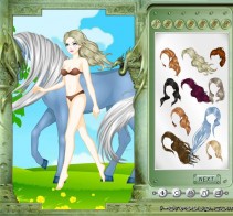 Wróżka z jednorożcem