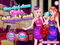 Elsa i Anna - Na imprezie