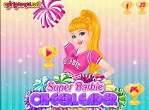 Barbie cheerleaderka