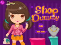 Dziewczynka na zakupach