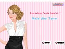 Taylor na planie filmowym